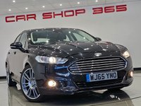 USED 2015 65 FORD MONDEO 1.5 TDCI ECONETIC (120 PS) TITANIUM MANUAL ( EURO 6 ) S/S 5DR HATCHBACK + NAV + PARK AID + CRUISE + MEDIA + DAB + BLUETOOTH + 19