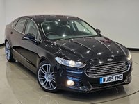 USED 2015 65 FORD MONDEO 1.5 TDCI ECONETIC (120 PS) TITANIUM MANUAL ( EURO 6 ) S/S 5DR HATCHBACK + NAV + PARK AID + CRUISE + MEDIA + DAB + BLUETOOTH + 19