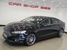 USED 2015 65 FORD MONDEO 1.5 TDCI ECONETIC (120 PS) TITANIUM MANUAL ( EURO 6 ) S/S 5DR HATCHBACK + NAV + PARK AID + CRUISE + MEDIA + DAB + BLUETOOTH + 19