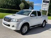 USED 2012 12 TOYOTA HI-LUX 3.0 INVINCIBLE 4X4 D-4D DCB 169 BHP ** NO VAT ** FULL LEATHER
