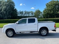 USED 2012 12 TOYOTA HI-LUX 3.0 INVINCIBLE 4X4 D-4D DCB 169 BHP ** NO VAT ** FULL LEATHER