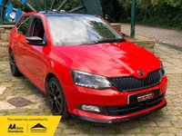 USED 2017 67 SKODA FABIA 1.0 MONTE CARLO TSI 5d 109 BHP 2017/67reg LIMITED EDITION SKODA FABIA 'MONTE-CARLO' 1.0 TSi 5dr - DIAMOND CUT ALLOYS - SMART LINK CONNECTIVITY - PANORAMIC GLASS ROOF - 2 FORMER KEEPERS - SERVICE HISTORY
