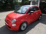 USED 2016 16 FIAT 500C 1.2 CONVERTIBLE POP 3d 69 BHP Low Mileage, Only &pound;20 Road Tax! Convertible, Fiat Main Dealer Service History + Just Serviced, NEW MOT, Two Previous Owners, Great fuel economy!