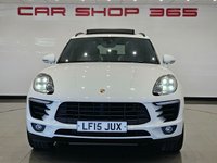 USED 2015 15 PORSCHE MACAN 3.0 V6 TD (258 PS) S PDK 4WD ( EURO 6 ) S/S 5DR + NAV + BOSE + PAN ROOF +E/M/HEAT ADAT. TURBO LEATHERS + PASM + AIR SUSPENSION + R/CAM + F/R PARK + BI-XENON PDLS +CRUISE + LANE KEEP + 21S PANROOF+21S+PDLS+R/CAM+TURBO LEATHERS+BOSE+NAV+CRUISE