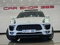 USED 2015 15 PORSCHE MACAN 3.0 V6 TD (258 PS) S PDK 4WD ( EURO 6 ) S/S 5DR + NAV + BOSE + PAN ROOF +E/M/HEAT ADAT. TURBO LEATHERS + PASM + AIR SUSPENSION + R/CAM + F/R PARK + BI-XENON PDLS +CRUISE + LANE KEEP + 21S PANROOF+21S+PDLS+R/CAM+TURBO LEATHERS+BOSE+NAV+CRUISE