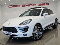USED 2015 15 PORSCHE MACAN 3.0 V6 TD (258 PS) S PDK 4WD ( EURO 6 ) S/S 5DR + NAV + BOSE + PAN ROOF +E/M/HEAT ADAT. TURBO LEATHERS + PASM + AIR SUSPENSION + R/CAM + F/R PARK + BI-XENON PDLS +CRUISE + LANE KEEP + 21S PANROOF+21S+PDLS+R/CAM+TURBO LEATHERS+BOSE+NAV+CRUISE