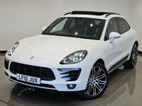 USED 2015 15 PORSCHE MACAN 3.0 V6 TD (258 PS) S PDK 4WD ( EURO 6 ) S/S 5DR + NAV + BOSE + PAN ROOF +E/M/HEAT ADAT. TURBO LEATHERS + PASM + AIR SUSPENSION + R/CAM + F/R PARK + BI-XENON PDLS +CRUISE + LANE KEEP + 21S PANROOF+21S+PDLS+R/CAM+TURBO LEATHERS+BOSE+NAV+CRUISE