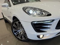 USED 2015 15 PORSCHE MACAN 3.0 V6 TD (258 PS) S PDK 4WD ( EURO 6 ) S/S 5DR + NAV + BOSE + PAN ROOF +E/M/HEAT ADAT. TURBO LEATHERS + PASM + AIR SUSPENSION + R/CAM + F/R PARK + BI-XENON PDLS +CRUISE + LANE KEEP + 21S PANROOF+21S+PDLS+R/CAM+TURBO LEATHERS+BOSE+NAV+CRUISE