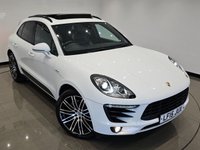 USED 2015 15 PORSCHE MACAN 3.0 V6 TD (258 PS) S PDK 4WD ( EURO 6 ) S/S 5DR + NAV + BOSE + PAN ROOF +E/M/HEAT ADAT. TURBO LEATHERS + PASM + AIR SUSPENSION + R/CAM + F/R PARK + BI-XENON PDLS +CRUISE + LANE KEEP + 21S PANROOF+21S+PDLS+R/CAM+TURBO LEATHERS+BOSE+NAV+CRUISE