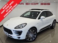 USED 2015 15 PORSCHE MACAN 3.0 V6 TD (258 PS) S PDK 4WD ( EURO 6 ) S/S 5DR + NAV + BOSE + PAN ROOF +E/M/HEAT ADAT. TURBO LEATHERS + PASM + AIR SUSPENSION + R/CAM + F/R PARK + BI-XENON PDLS +CRUISE + LANE KEEP + 21S PANROOF+21S+PDLS+R/CAM+TURBO LEATHERS+BOSE+NAV+CRUISE