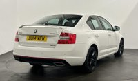 USED 2014 14 SKODA OCTAVIA 2.0 VRS TDI CR 5d 181 BHP High Gloss Candy White, Leather / Alcantara Sports Seats, Black Gloss Alloy Wheels