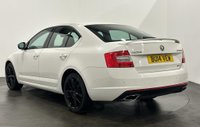 USED 2014 14 SKODA OCTAVIA 2.0 VRS TDI CR 5d 181 BHP High Gloss Candy White, Leather / Alcantara Sports Seats, Black Gloss Alloy Wheels
