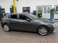 USED 2017 17 MAZDA 3 2.0 SPORT NAV 5d 118 BHP Sat Nav, Heated Seats, Cruise Control, Heads Up Display, Rear Camera. CAZ AND ULEZ COMPLIANT