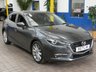 USED 2017 17 MAZDA 3 2.0 SPORT NAV 5d 118 BHP Sat Nav, Heated Seats, Cruise Control, Heads Up Display, Rear Camera. CAZ AND ULEZ COMPLIANT