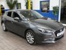 USED 2017 17 MAZDA 3 2.0 SPORT NAV 5d 118 BHP Sat Nav, Heated Seats, Cruise Control, Heads Up Display, Rear Camera. CAZ AND ULEZ COMPLIANT