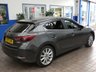 USED 2017 17 MAZDA 3 2.0 SPORT NAV 5d 118 BHP Sat Nav, Heated Seats, Cruise Control, Heads Up Display, Rear Camera. CAZ AND ULEZ COMPLIANT