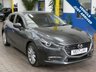 USED 2017 17 MAZDA 3 2.0 SPORT NAV 5d 118 BHP Sat Nav, Heated Seats, Cruise Control, Heads Up Display, Rear Camera. CAZ AND ULEZ COMPLIANT