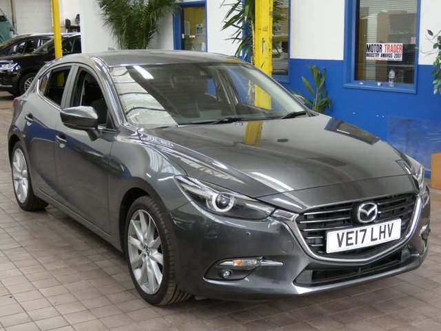 2017 17 Mazda 3 2.0 SPORT NAV 5d 118 BHP