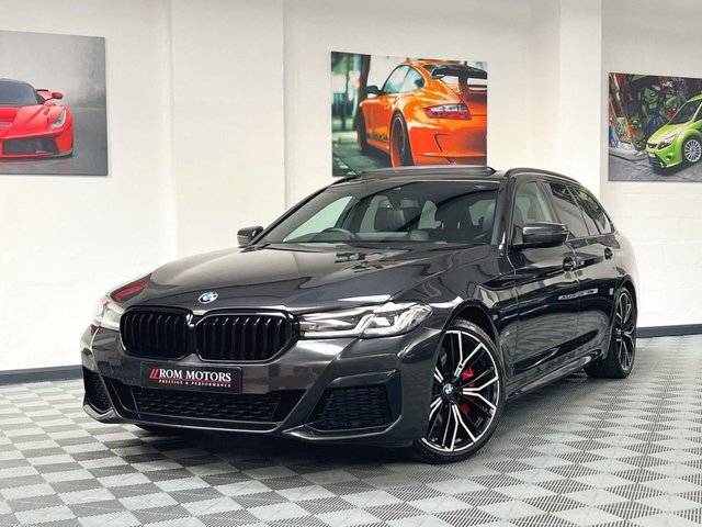 2021 V BMW 5 Series 2.0 520D M SPORT TOURING MHEV 5d 188 BHP