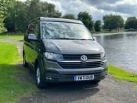 USED 2021 71 VOLKSWAGEN TRANSPORTER 4 BERTH LUXURY CAMPERVAN 2.0 T30 TDI HIGHLINE 150  DSG AUTOMATIC HILLSIDE BIRCHOVER CLASSIC