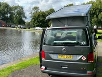 USED 2021 71 VOLKSWAGEN TRANSPORTER 4 BERTH LUXURY CAMPERVAN 2.0 T30 TDI HIGHLINE 150  DSG AUTOMATIC HILLSIDE BIRCHOVER CLASSIC