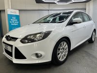 USED 2011 11 FORD FOCUS 1.6 TDCi Titanium Hatchback 5dr Diesel Manual Euro 5 (s/s) (115 ps) &pound;20 Tax, Bluetooth, P.Sensors