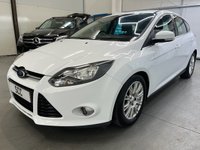 USED 2011 11 FORD FOCUS 1.6 TDCi Titanium Hatchback 5dr Diesel Manual Euro 5 (s/s) (115 ps) &pound;20 Tax, Bluetooth, P.Sensors