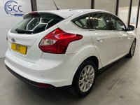 USED 2011 11 FORD FOCUS 1.6 TDCi Titanium Hatchback 5dr Diesel Manual Euro 5 (s/s) (115 ps) &pound;20 Tax, Bluetooth, P.Sensors