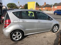 USED 2007 07 MERCEDES-BENZ A-CLASS 2.0 A160 CDI AVANTGARDE SE 5d 81 BHP LOW MILEAGE DIESEL AUTOMATIC !!! CLEAN CONDITION THROUGHOUT WITH GOOD SERVICE HISTORY AND A NEW MOT ON PURCHASE!!! CHEAP/ ECO TO RUN WITH OVER 50 MPG AND INSURANCE GROUP 10. COMES WITH GOOD SPEC INCLUDING REMOTE CENTRAL LOCKING, FRONT FOG LIGHTS, ALLOY WHEELS, HALF LEATHER INTERIOR, ELECTRIC WINDOWS AND MIRRORS, MULTI FUNCTION STEERING WHEEL, AUTOMATIC LIGHTS AND WIPERS, AIR CON, CD/RADIO, CRUISE CONTROL/ SPEED LIMITER AND 2 KEYS. WILL NOT BE AROUND FOR LONG!!