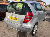 USED 2007 07 MERCEDES-BENZ A-CLASS 2.0 A160 CDI AVANTGARDE SE 5d 81 BHP LOW MILEAGE DIESEL AUTOMATIC !!! CLEAN CONDITION THROUGHOUT WITH GOOD SERVICE HISTORY AND A NEW MOT ON PURCHASE!!! CHEAP/ ECO TO RUN WITH OVER 50 MPG AND INSURANCE GROUP 10. COMES WITH GOOD SPEC INCLUDING REMOTE CENTRAL LOCKING, FRONT FOG LIGHTS, ALLOY WHEELS, HALF LEATHER INTERIOR, ELECTRIC WINDOWS AND MIRRORS, MULTI FUNCTION STEERING WHEEL, AUTOMATIC LIGHTS AND WIPERS, AIR CON, CD/RADIO, CRUISE CONTROL/ SPEED LIMITER AND 2 KEYS. WILL NOT BE AROUND FOR LONG!!