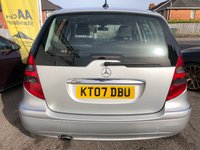 USED 2007 07 MERCEDES-BENZ A-CLASS 2.0 A160 CDI AVANTGARDE SE 5d 81 BHP LOW MILEAGE DIESEL AUTOMATIC !!! CLEAN CONDITION THROUGHOUT WITH GOOD SERVICE HISTORY AND A NEW MOT ON PURCHASE!!! CHEAP/ ECO TO RUN WITH OVER 50 MPG AND INSURANCE GROUP 10. COMES WITH GOOD SPEC INCLUDING REMOTE CENTRAL LOCKING, FRONT FOG LIGHTS, ALLOY WHEELS, HALF LEATHER INTERIOR, ELECTRIC WINDOWS AND MIRRORS, MULTI FUNCTION STEERING WHEEL, AUTOMATIC LIGHTS AND WIPERS, AIR CON, CD/RADIO, CRUISE CONTROL/ SPEED LIMITER AND 2 KEYS. WILL NOT BE AROUND FOR LONG!!