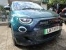 USED 2021 71 FIAT 500E 0.0 LA PRIMA 3d 117 BHP ALL ELECTRIC AUTOMATIC *Winter Pack* All electric automatic Fiat 500e La Prima finished in Ocean Green. Only 7,185 miles covered from new by One Owner