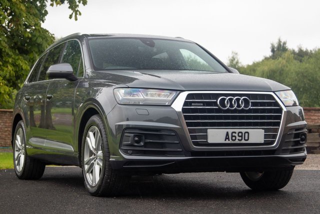 2015 65 Audi Q7 3.0 TDI (272) Quattro S Line 5dr Tip Automatic Euro 6 (BOSE, Premium Widescreen 3D Navigation, Virtual Cockpit, Adaptive Cruise Control)