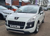 USED 2013 63 PEUGEOT 3008 2.0 ALLURE HDI FAP 5d 150 BHP HEADS-UP SPEED DISPLAY +  SAT NAV +  AUX +  BLUETOOTH +  PARKING SENSORS +  CRUISE CONTROL +  PANORAMIC SUNROOF +  18" ALLOYS +