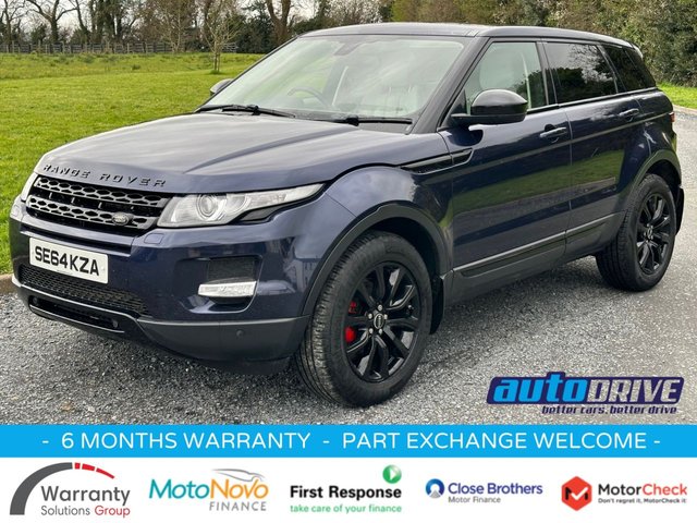 2015 64 Land Rover Range Rover Evoque 2.2 SD4 PURE TECH 5d 190 BHP