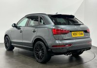 USED 2017 67 AUDI Q3 2.0 TDI QUATTRO BLACK EDITION 5d 182 BHP Striking Daytona Grey, Alcantara / Leather S Line Sports Seats , Audi Exclusive Black Styling Pack