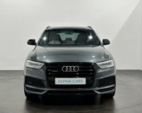 USED 2017 67 AUDI Q3 2.0 TDI QUATTRO BLACK EDITION 5d 182 BHP Striking Daytona Grey, Alcantara / Leather S Line Sports Seats , Audi Exclusive Black Styling Pack
