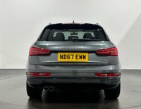 USED 2017 67 AUDI Q3 2.0 TDI QUATTRO BLACK EDITION 5d 182 BHP Striking Daytona Grey, Alcantara / Leather S Line Sports Seats , Audi Exclusive Black Styling Pack
