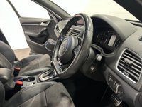 USED 2017 67 AUDI Q3 2.0 TDI QUATTRO BLACK EDITION 5d 182 BHP Striking Daytona Grey, Alcantara / Leather S Line Sports Seats , Audi Exclusive Black Styling Pack