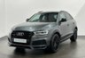 USED 2017 67 AUDI Q3 2.0 TDI QUATTRO BLACK EDITION 5d 182 BHP Striking Daytona Grey, Alcantara / Leather S Line Sports Seats , Audi Exclusive Black Styling Pack