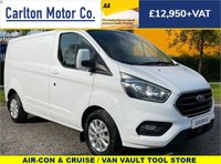 USED 2018 68 FORD TRANSIT CUSTOM 2.0 280 LIMITED L1 LOW ROOF PANEL VAN  