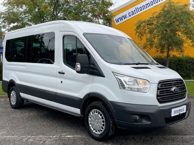 2015 15 Ford Transit 2.2 410 TREND SHR MINIBUS 15 SEATER 124 BHP