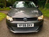USED 2010 59 VOLKSWAGEN POLO 1.2 SE 5d 60 BHP ONLY 2 OWNERS//X12 VW DEALER/SPECIALIST SERVICE HISTORY STAMPS//AIRCON/REMOTE CENTRAL LOCKING//X4 ELECTRIC WINDOWS//15''ALLOYS//60/40 SPLIT REAR SEATS///X2 NEW FRONT TYRES ONLY 2 OWNERS//X12 VW DEALER/SPECIALIST SERVICE HISTORY STAMPS//AIRCON/REMOTE CENTRAL LOCKING//X4 ELECTRIC WINDOWS//15''ALLOYS//60/40 SPLIT REAR SEATS/