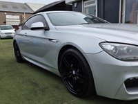 USED 2012 12 BMW 6 SERIES 3.0 640D M SPORT 2DR 309 BHP +++ FREE 12 MONTHS WARRANTY+++