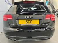USED 2012 62 AUDI A3 2.0 TDI Black Edition Sportback 5dr Diesel Manual Euro 5 (s/s) (140 ps) BOSE, 1 Owner, &pound;35 Tax
