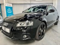 USED 2012 62 AUDI A3 2.0 TDI Black Edition Sportback 5dr Diesel Manual Euro 5 (s/s) (140 ps) BOSE, 1 Owner, &pound;35 Tax