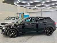 USED 2012 62 AUDI A3 2.0 TDI Black Edition Sportback 5dr Diesel Manual Euro 5 (s/s) (140 ps) BOSE, 1 Owner, &pound;35 Tax