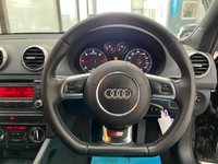 USED 2012 62 AUDI A3 2.0 TDI Black Edition Sportback 5dr Diesel Manual Euro 5 (s/s) (140 ps) BOSE, 1 Owner, &pound;35 Tax