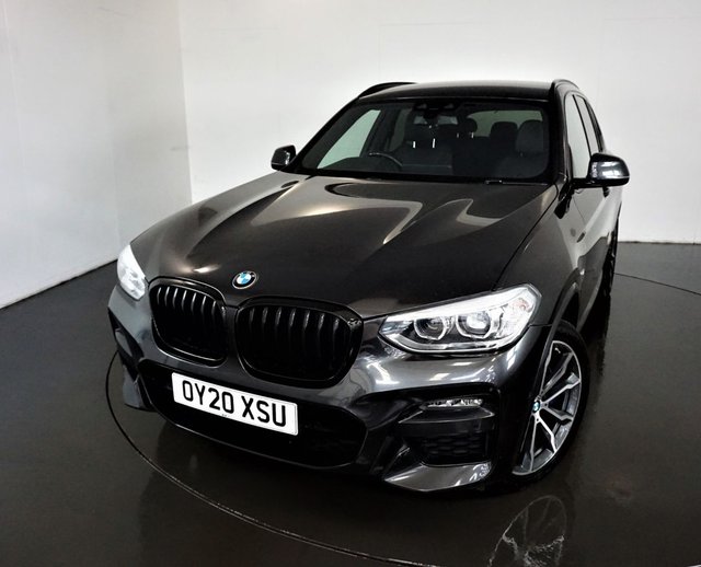 2020 20 BMW X3 3.0 XDRIVE30D M SPORT 5d AUTO-2 OWNER CAR-FINISHED IN SOPHISTO GREY WITH BLACK VERNASCA LEATHER-20