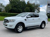 USED 2017 66 FORD RANGER 2.2 LIMITED 4X4 DCB TDCI 4d 148 BHP PRICE 14050 + VAT 2810 TOTAL =16860
